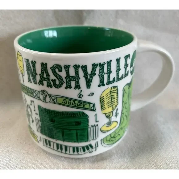 Starbucks Nashville Been There Series 14 oz 2017 Travel Memories
NWOT - Picture 1 of 4